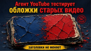 Иллюстрация: агент YouTube тестирует обложки старых видео